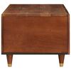 vidaXL Coffee Tables Brown 80 x 50 x 40 cm Cane and solid mango wood