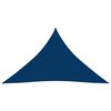 vidaXL Sunshade Sail Oxford Fabric Triangular 2.5x2.5x3.5 m Blue