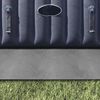 vidaXL Pool Ground Sheet Light grey 396 x 396 cm Polyester geotextile
