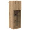 vidaXL Wall-mounted TV Cabinets 2 pcs Artisan Oak 30.5 x 30 x 90 cm