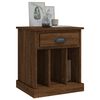 vidaXL Bedside Cabinets 2 pcs Brown Oak 43x36x50 cm