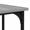 vidaXL Desk Grey Sonoma 139x139x75 cm Engineered Wood