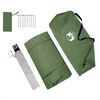 vidaXL Tailgate Tent for Caravan Rectangular Green 352 x 250 x 240 cm