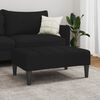 vidaXL Footstool Black 77x55x31 cm Fabric