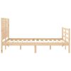 vidaXL Bed Frame without Mattress Small Double Solid Wood