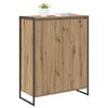vidaXL Shoe Cabinet Artisian Oak 79 x 36 x 100 cm Engineered Wood