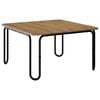 vidaXL Coffee Table Artisan Oak 100 x 100 x 45 cm Engineered Wood