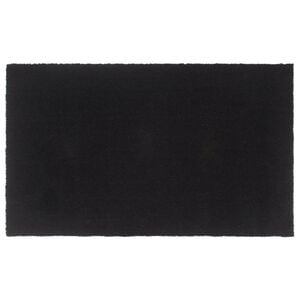 vidaXL Door Mat Black 90x150 cm Tufted Coir