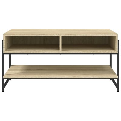 vidaXL Coffee Table Sonoma Oak 90x50x45 cm Engineered Wood