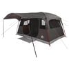 vidaXL Tunnel Tent Brown Grey 427 x 305 x 205 cm Polyester and Steel