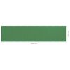 vidaXL Balcony Screen Light Green 120x500 cm HDPE