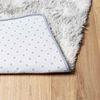 vidaXL Shaggy Rug High Pile NAVARRA Silver Grey 60x100 cm Polyester