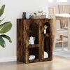 vidaXL Sideboard Smoked Oak 59 x 35 x 80.5 cm Engineered Wood