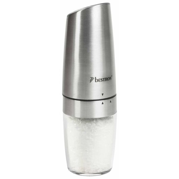 Bestron Pepper and Salt Mill "APS300CH" Stainless Steel Silver 20.2 cm