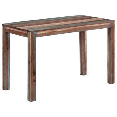 vidaXL Dining Table Solid Wood Vintage 118x60x76 cm