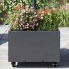 vidaXL Parasol Base Manual Anthracite 45 x 45 x 45 cm Steel