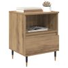 vidaXL Bedside Cabinet Artisan Oak 40 x 35 x 50 cm Engineered Wood
