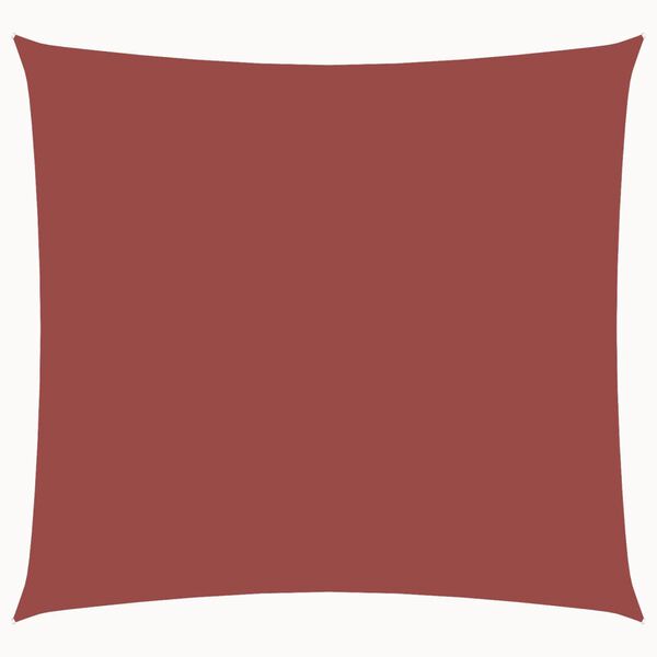 vidaXL Sunshade Sail Oxford Fabric Square 6x6 m Terracotta
