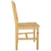 vidaXL Dining Chairs 4 pcs Pinewood