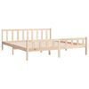 vidaXL Bed Frame without Mattress Solid Wood 160x200 cm