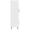 vidaXL Highboard White 70x31x115 cm Engineered Wood