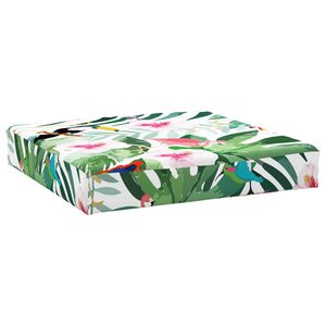 vidaXL Pallet Cushion Multicolour 60x60x8 cm Oxford Fabric