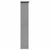 vidaXL Bathroom Cabinet BODO Grey 44x30x160 cm