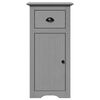 vidaXL Bathroom Cabinet BODO Grey 44x30x90 cm