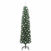 vidaXL Artificial Christmas Tree with 300 LEDs with Stand Green 210 cm