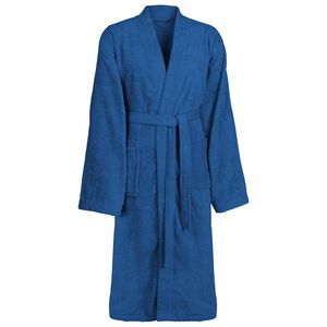 vidaXL Bathrobe KINN Blue S Cotton