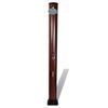 vidaXL 1.96 m Pool Solar Shower with Faux Wood Finish