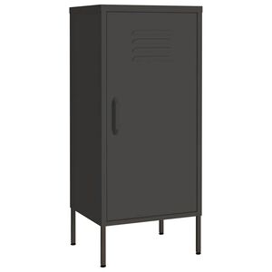 vidaXL Storage Cabinet Anthracite 42,5x35x101,5 cm Steel