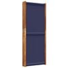 vidaXL 5-Panel Room Divider Dark Blue 350x180 cm