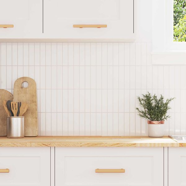 vidaXL Rectangular Tile 10 pcs White 29 x 23 x 0.08 cm