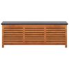 vidaXL Garden Storage Box 150x50x55 cm Solid Eucalyptus Wood