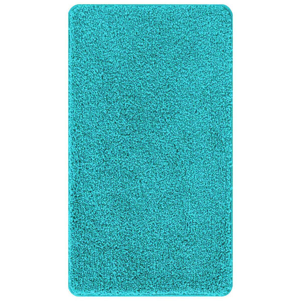 vidaXL Anti-slip Bath Mat Turquoise 70 x 120 cm PP