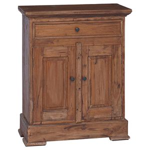 vidaXL Storage Cabinet 63 x 30 x 79 cm Solid Mahogany Wood