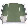 vidaXL Camping Tent Tunnel 4-Person Green Waterproof