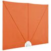 vidaXL Collapsible Terrace Side Awning Terracotta 400x200 cm