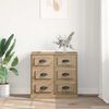 vidaXL Sideboard Artisan Oak 70 x 35.5 x 67.5 cm Engineered Wood