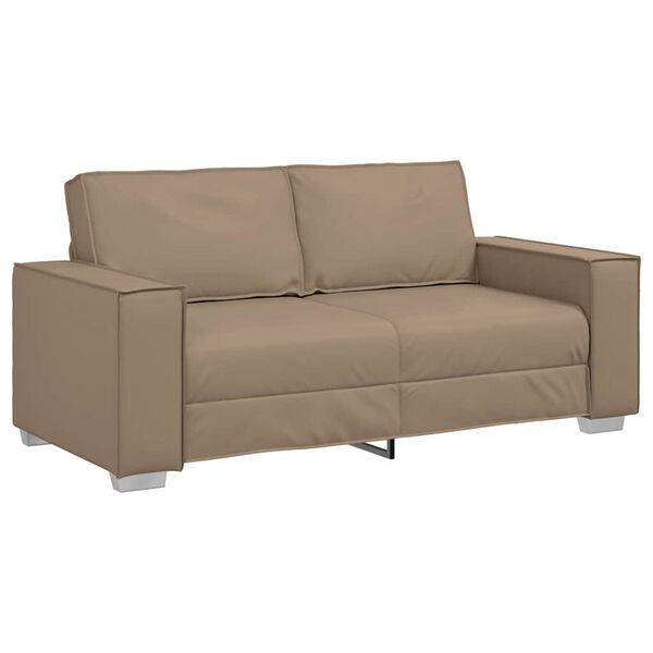 vidaXL Sofa Cappuccino 180 x 78 x 84 cm Fabric