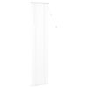 vidaXL Venetian Blind Manual Adjustable White 213 x 40 cm PVC