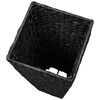 vidaXL Raised Beds 3 pcs Water Hyacinth Black