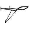 vidaXL Foldable Saddle Rack Wall Mounted Black Iron