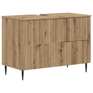 vidaXL Bathroom Sink Cabinet ZWOLLE Artisan Oak 82 x 41x 58.5 cm