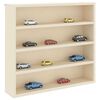 vidaXL Wooden Collector's Display Case Brown 40 x 8.5 x 37 cm Plywood