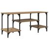 vidaXL TV Cabinet Artisan Oak 102 x 35 x 45.5 cm