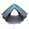 vidaXL Teepee Tent with Roof Blue and Grey 388 x 320 x 169 cm