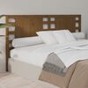 vidaXL Headboard Honey Brown 206x4x100 cm Solid Wood Pine