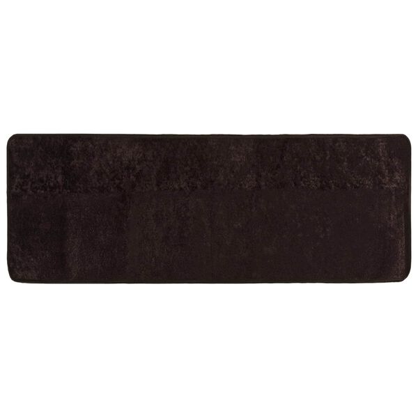 vidaXL Rug Runner MARSA Anthracite 250 x 100 cm Polyester and PVC